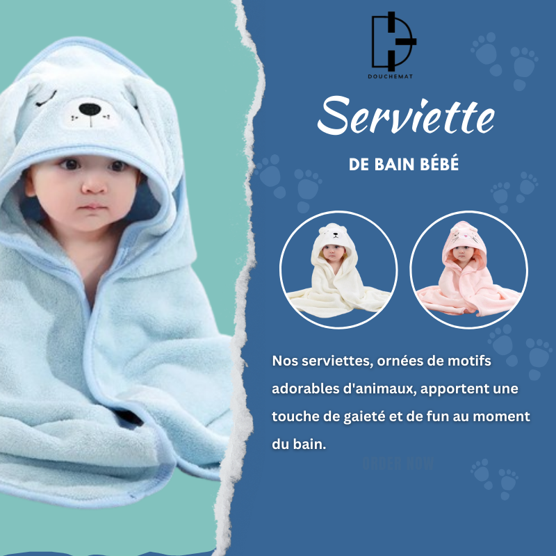 Bath Towel - Softness and Safety for the Most Tender Moments
