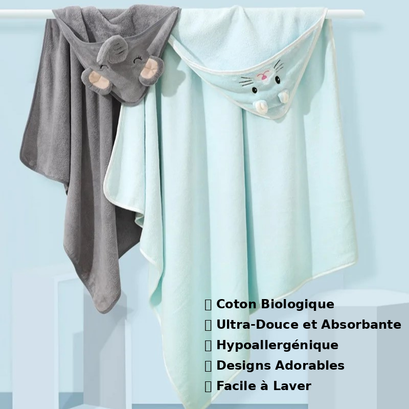 Bath Towel - Softness and Safety for the Most Tender Moments